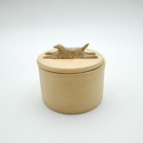 Pojemniczek z Pieskiem w Kropeczki