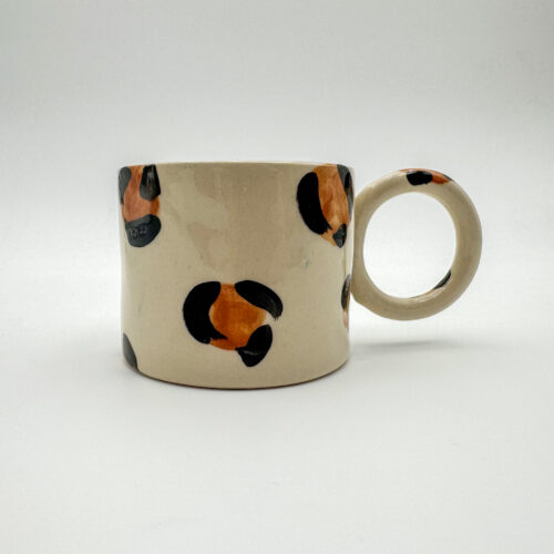 Ceramiczny Kubek w Panterkę