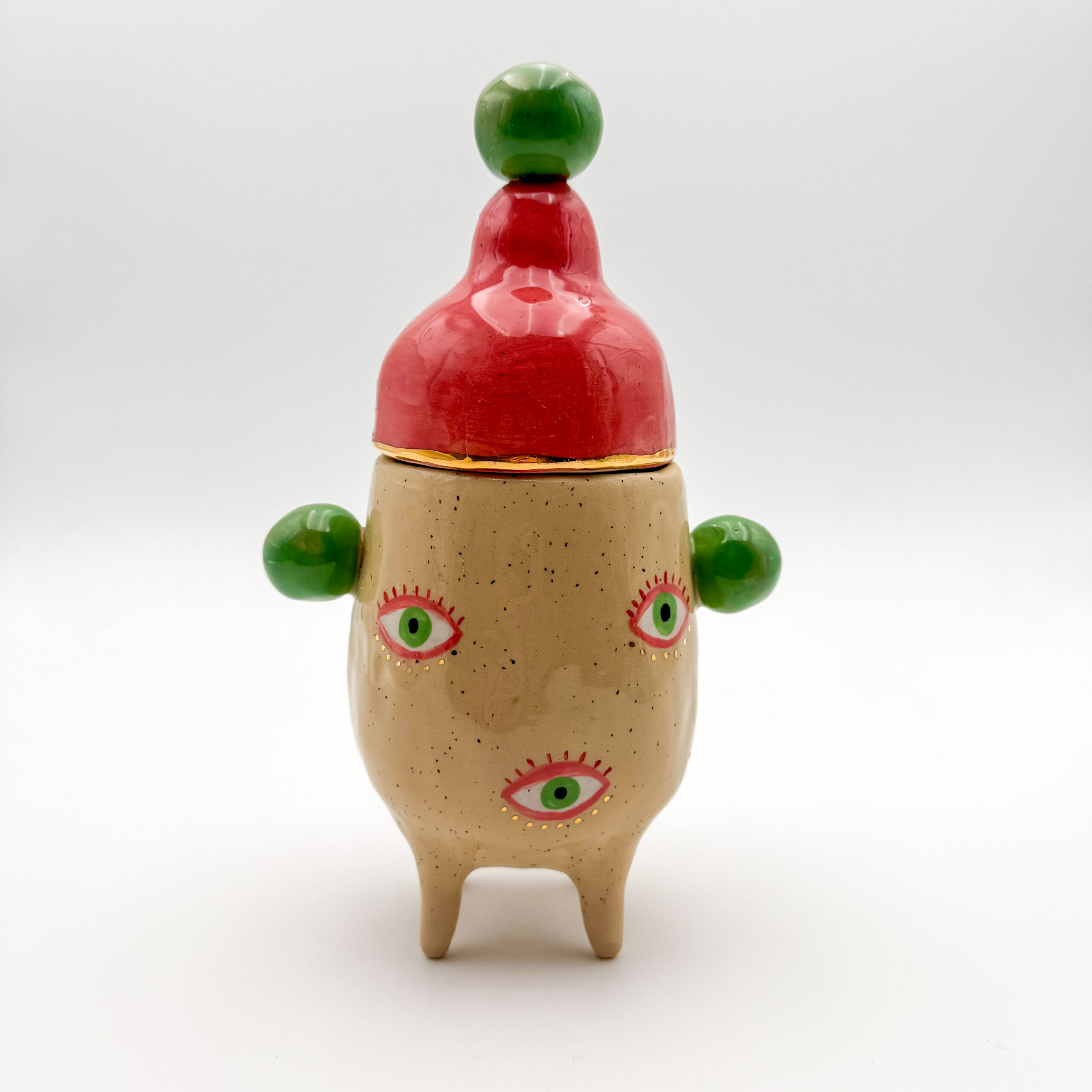 Ceramiczna Szkatułka Oczy