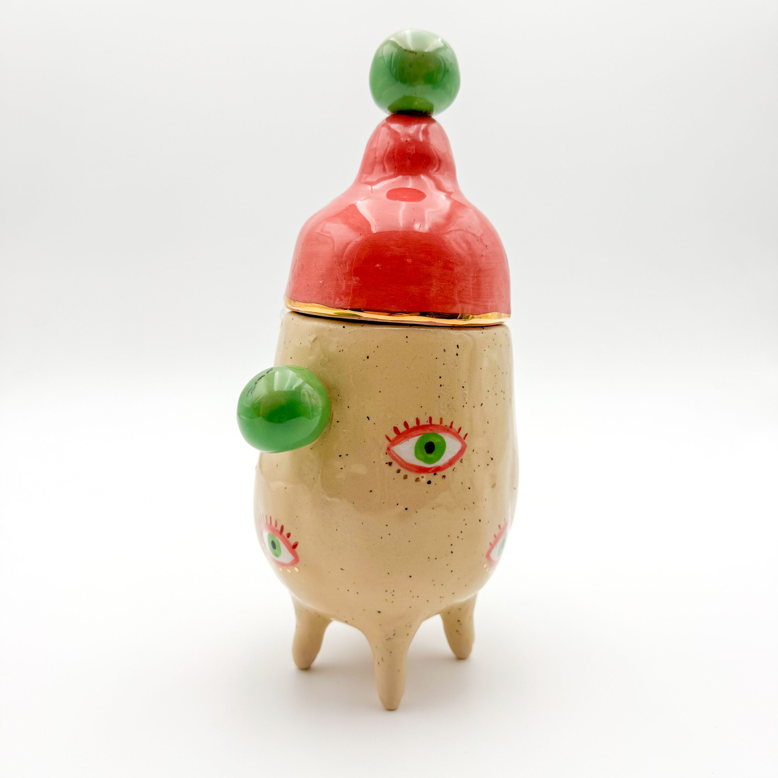 Ceramiczna Szkatułka Oczy - obrazek 2